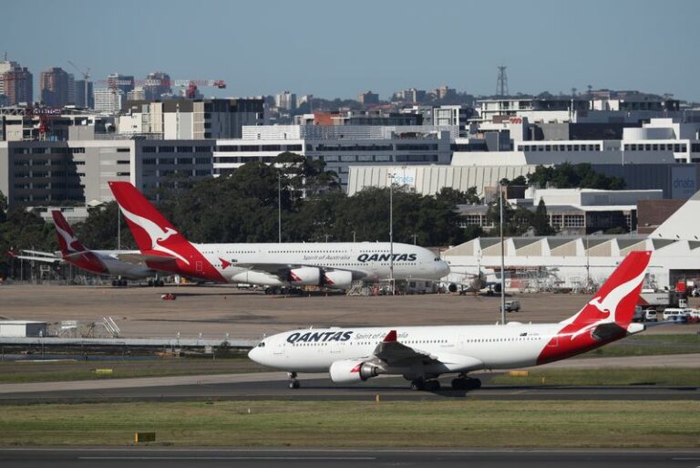 Qantas unveils new livery in support for indigenous referendum - photo licensed by shore news network.