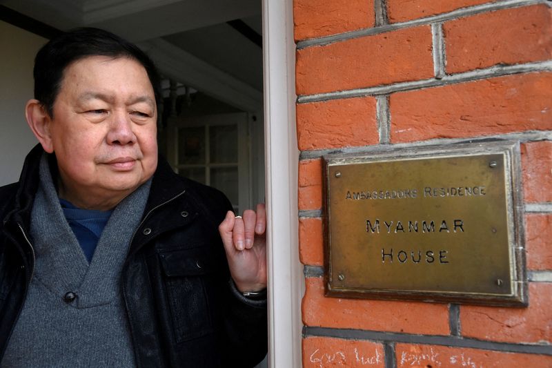 Exclusive-British police investigate exiled former Myanmar envoy for trespass