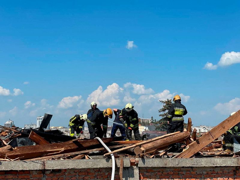Seven killed, 144 wounded in Russian missile strike on Ukraine's Chernihiv