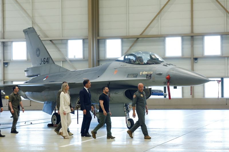 Netherlands, Denmark commit to delivering F-16s to Ukraine