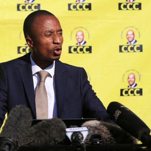 Zimbabwe opposition calls for re-run of elections and african mediation - photo licensed by shore news network.