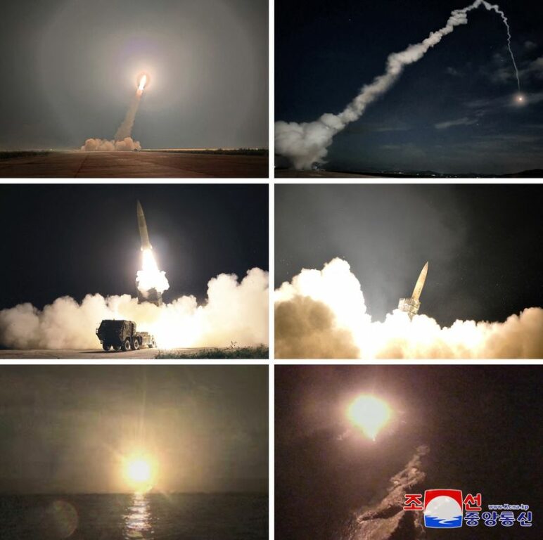 North korea stages nuclear strike drill to protest allied exercises