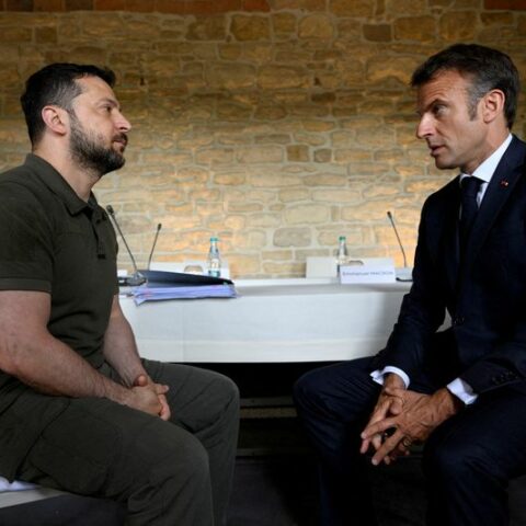 Zelenskiy says he struck key deal on pilot training in france - photo licensed by shore news network.