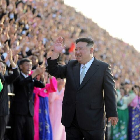 North korea's kim jong un has photo session, but quiet amid talk of russia visit - photo licensed by shore news network.