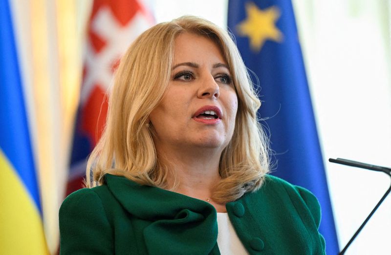 Slovakia's president sues leading party's chief before election