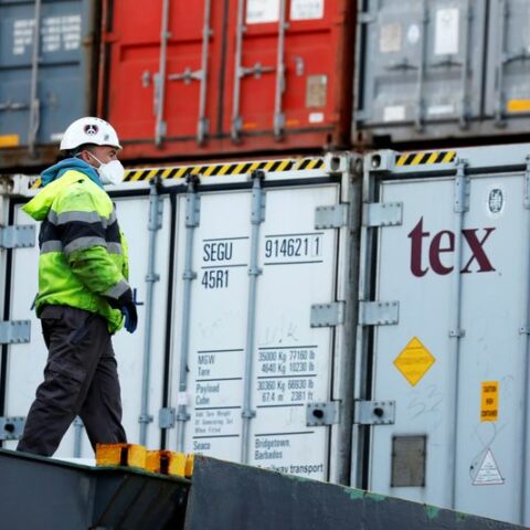 Israel says it found 16 tons of rocket-making substance headed from turkey to gaza - photo licensed by shore news network.