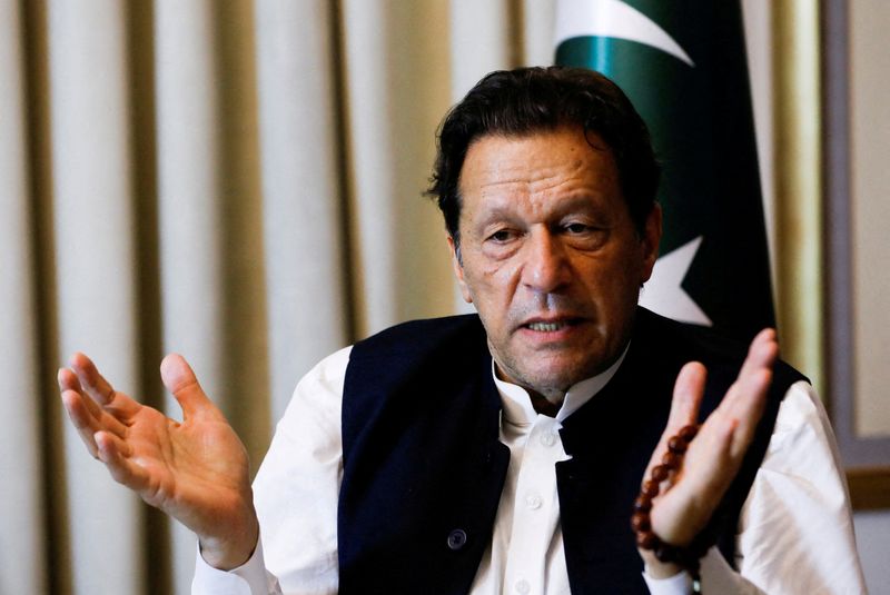 Pakistan caretaker govt appears to favour Imran Khan's foes - election commission