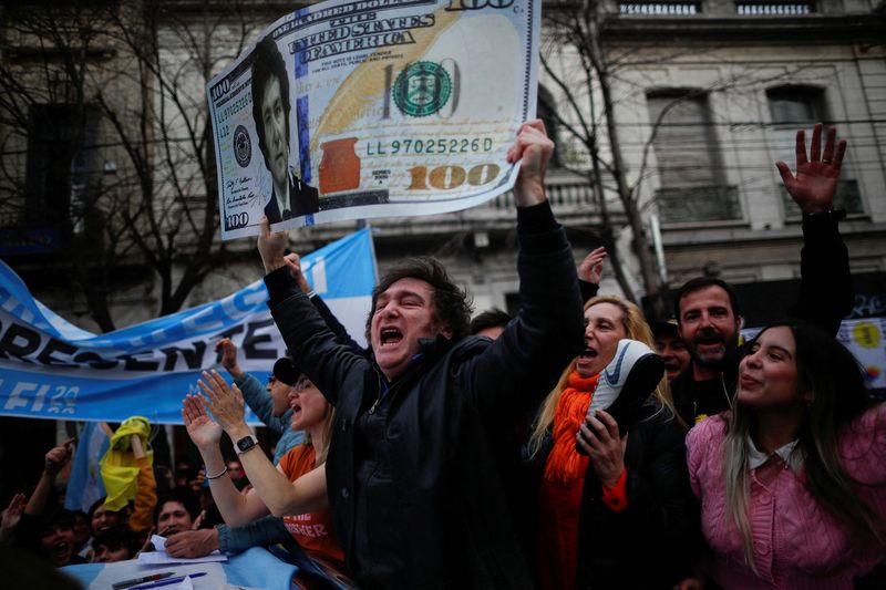 Wielding chainsaw and huge dollar bill, Argentine radical taps into voter fury