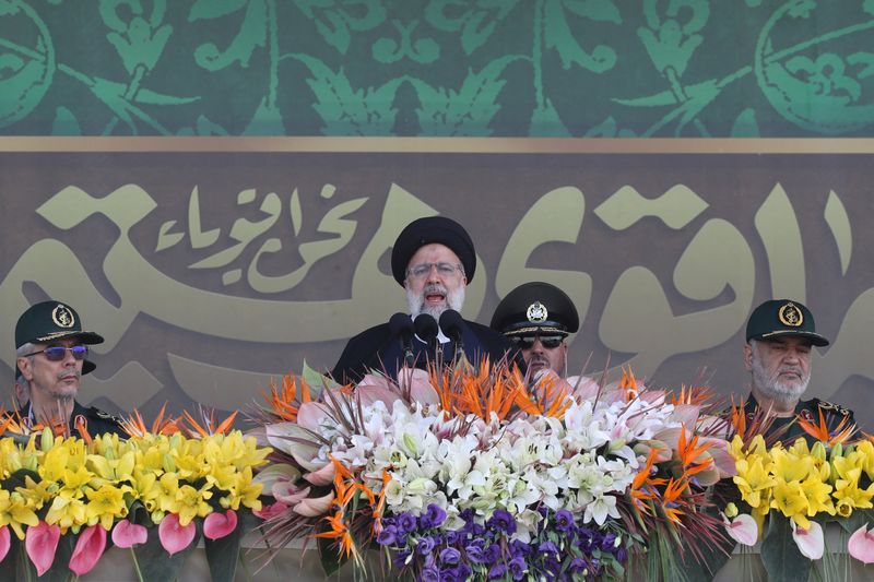 Iran parades new 'longest-range' drone on Iraq war anniversary -state media