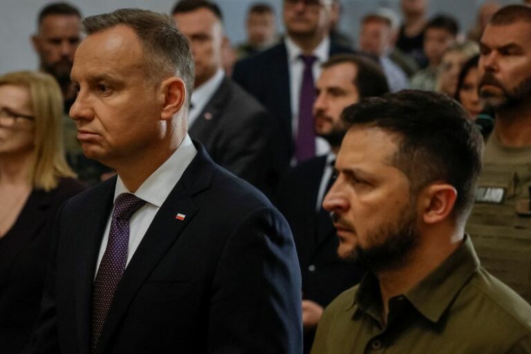 Polish pm tells ukraine's zelenskiy 'never to insult poles again' - photo licensed by shore news network.