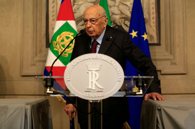 Former Italian president Napolitano dies aged 98