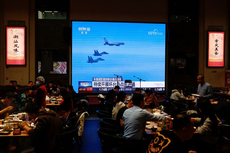 Taiwan raises concerns about situation 'getting out of hand' with China drills