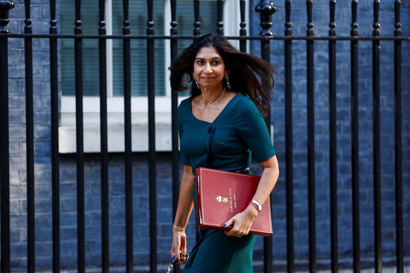UK interior minister to raise 'unsustainable' migration pressures during U.S. visit