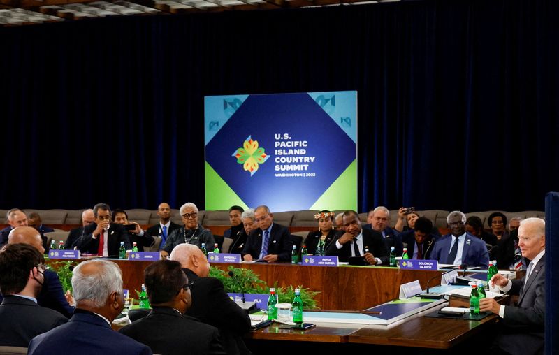 Biden to host Pacific island leaders in US charm offensive vs China