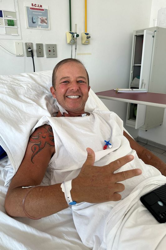 Up in the air: Brazilian firefighters make unusual trip to salvage organ transplant