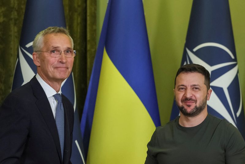 Ukrainian forces are "gradually gaining ground", NATO chief says