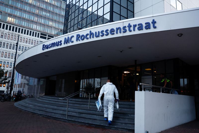 Student gunman kills three in Rotterdam university shooting