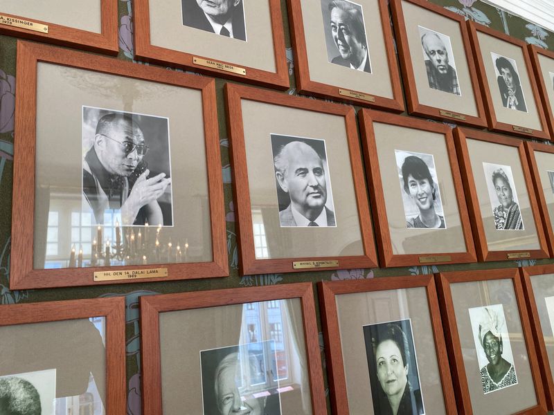 Factbox-Previous winners of the Nobel Peace Prize