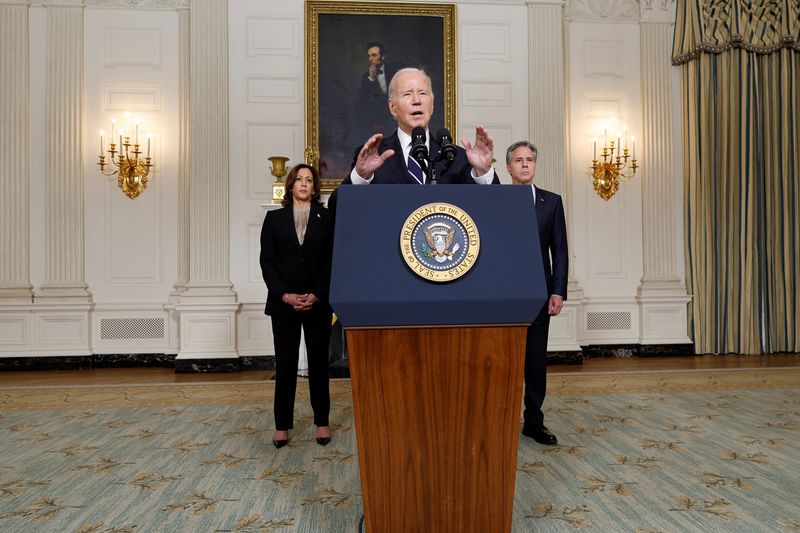 Explainer-Will US military aid to Israel jeopardize Biden's help to Ukraine?