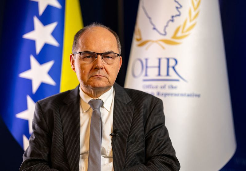 Serb leader's secession policy threatens Bosnia settlement, says peace envoy