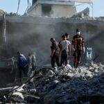 Ongoing conflict between Israel and the Palestinian Islamist group Hamas