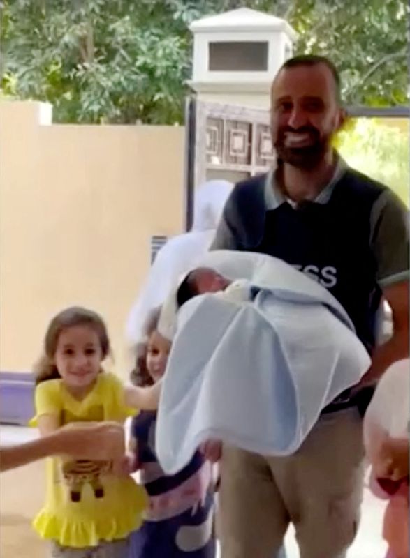 In Gaza war, Reuters journalist welcomes 'joyful news' of baby son