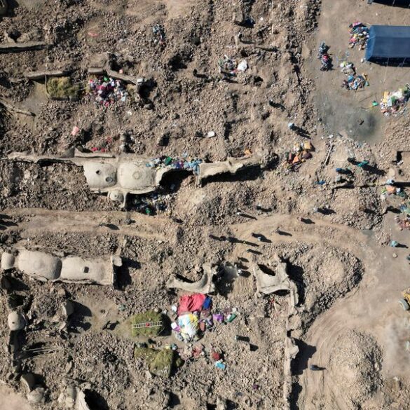 Afghan earthquakes death toll revised to 'over 1,000' from over 2,400 by taliban-run ministry - photo licensed by shore news network.