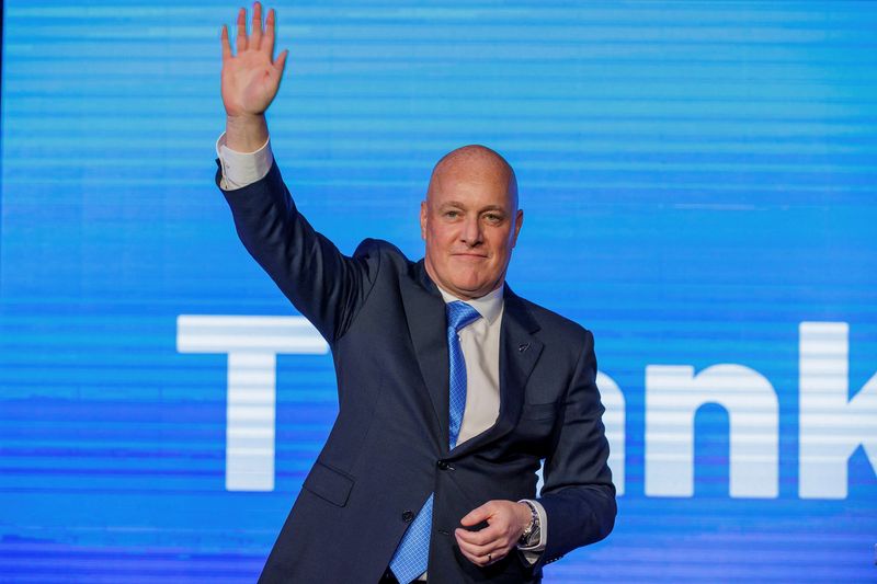 New Zealand PM-elect Luxon, National leaders to start planning coalition