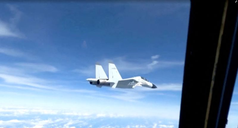 U.S. details risky Chinese military aircraft maneuvers over past two years