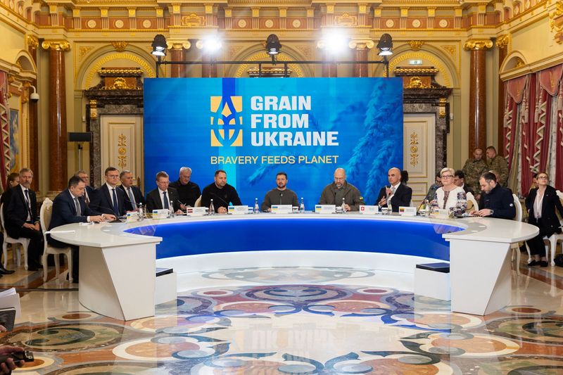 Ukraine needs more air defences to protect grain exports - Zelenskiy