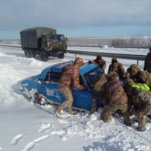 Ten people die in ukraine snowstorms - photo licensed by shore news network.