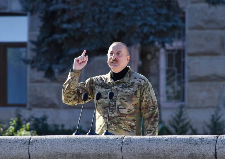Azerbaijan's aliyev scolds blinken over u. S. Backing for armenia - photo licensed by shore news network.