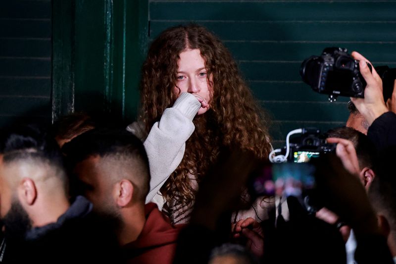 Activist Ahed Tamimi among Palestinians freed by Israel in Gaza truce swap