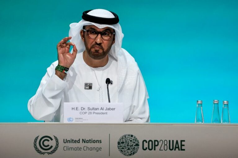 Cop28 president denies he doesn't respect climate science - photo licensed by shore news network.