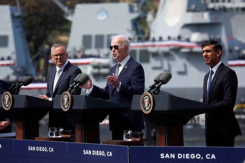 Australia 'heartened' as US Congress expected to pass AUKUS provisions