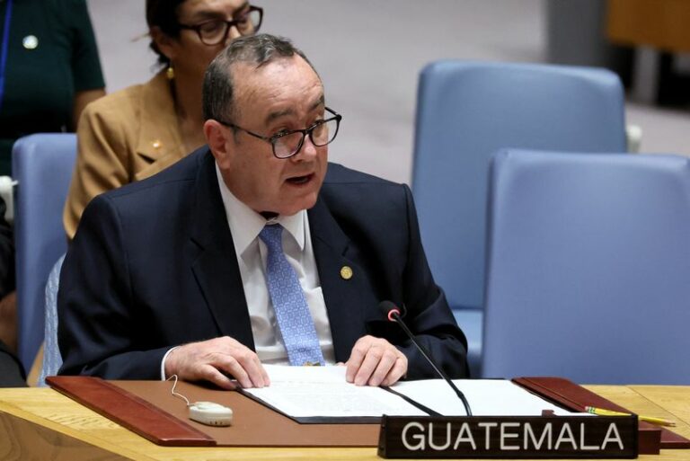Guatemala president slams u. S. Action after new visa curbs announced - photo licensed by shore news network.