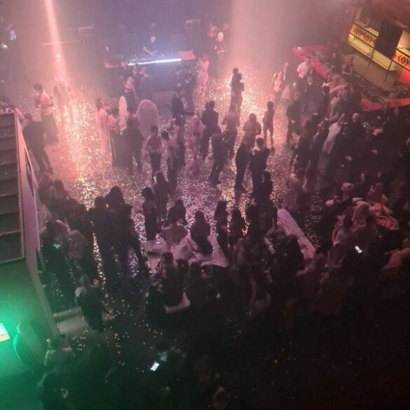 Russian stars' semi-naked party sparks wartime backlash - photo licensed by shore news network.