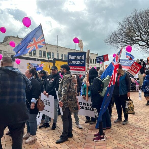 Race issues emerge in new zealand's election - photo licensed by shore news network.