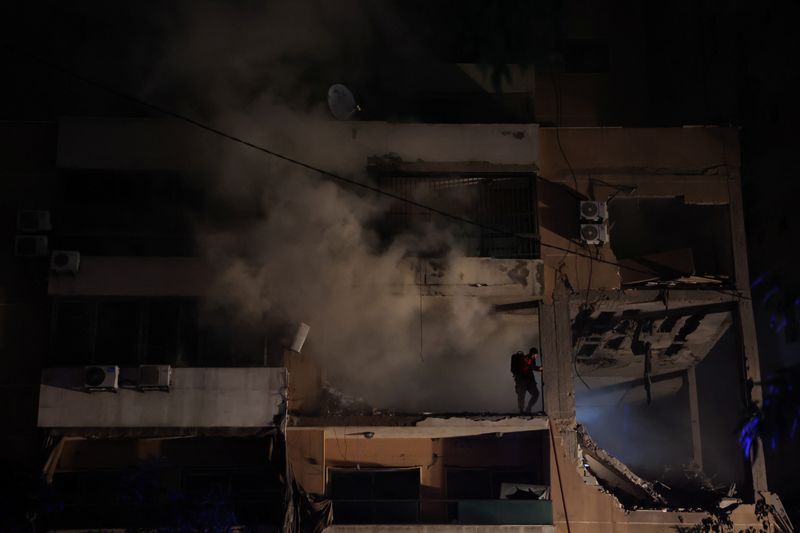 Israeli drone kills Hamas deputy leader in Beirut -Lebanese, Palestinian sources