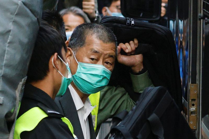 Overseas figures reject prosecution accusations in Hong Kong trial of Jimmy Lai