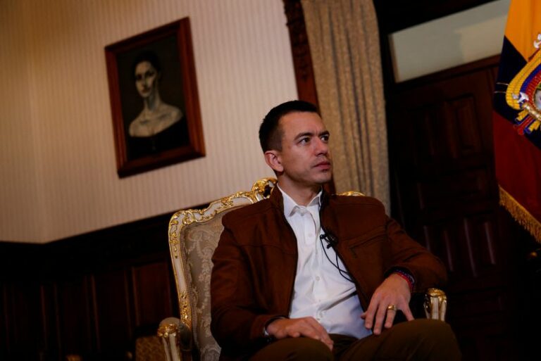 Ecuador's president adds new questions to proposed referendum focused on crime - photo licensed by shore news network.