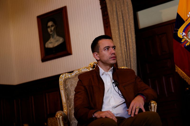 Ecuador's president adds new questions to proposed referendum focused on crime