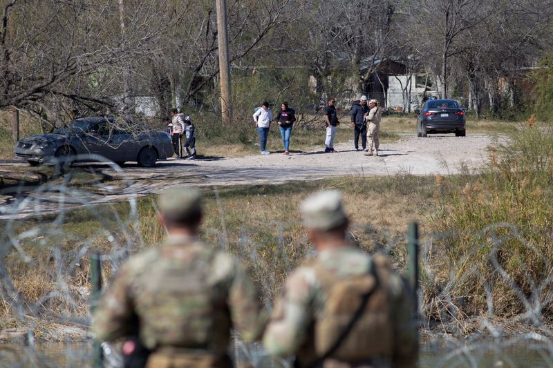 Three migrants drown at US border as Texas, White House feud
