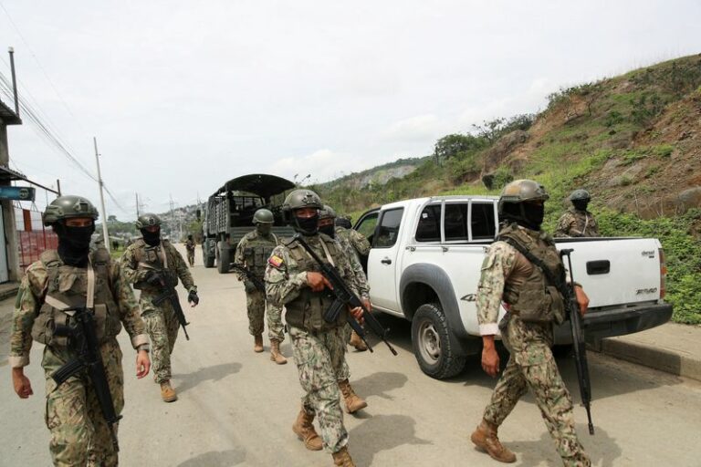 Dozens of prisoners escape ecuador jail amid continued military operations - photo licensed by shore news network.