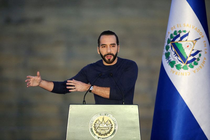 El Salvador's Bukele looks set to cruise to controversial presidential reelection -poll
