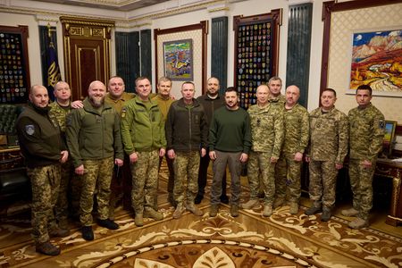 Ukraine's Zelenskiy fleshes out rebooted military team