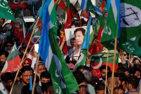 Pakistan ex-PM Imran Khan's party says it aims to form government
