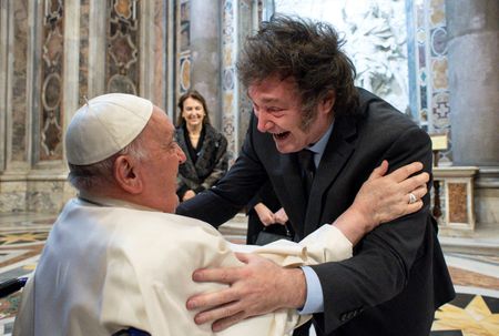 Pope canonises first female Argentine saint before meeting with Milei