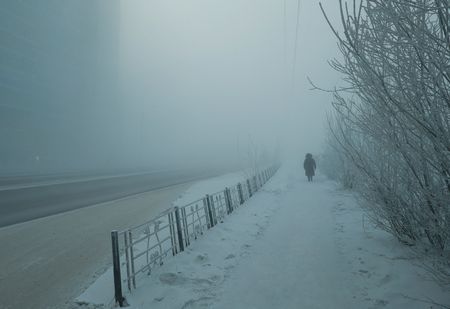 'The hardest job in the world': Siberian shipyard workers brave freezing cold