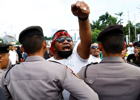 Indonesia students protest alleged poll interference by Jokowi administration